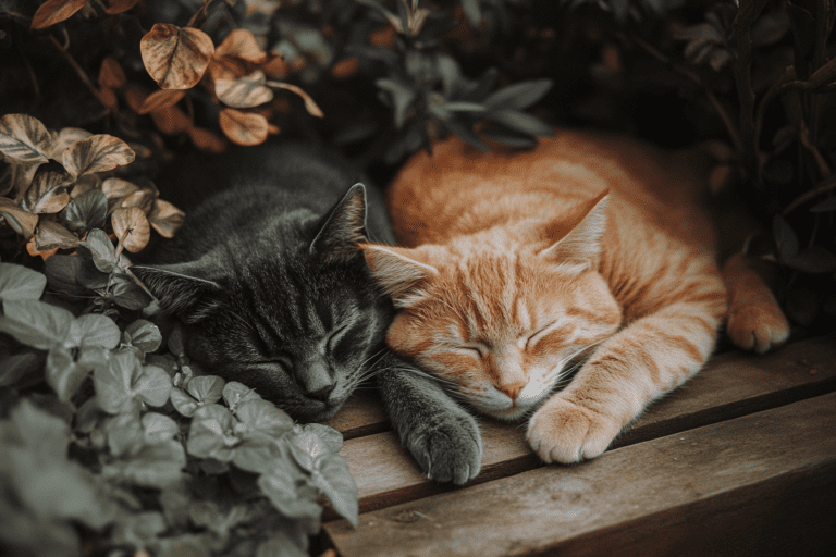 canifornia-petistter-deux-chats-dorment